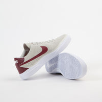 Nike SB Hyperfeel Bruin Shoes - Summit White / Team Red - White - White thumbnail