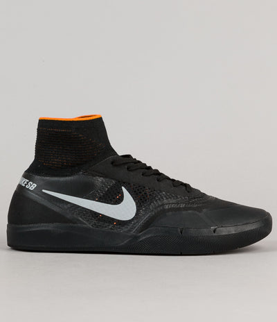 Nike SB Koston 3 Hyperfeel XT Shoes - Silver / Black - Clay Orange