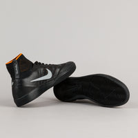 Nike SB Koston 3 Hyperfeel XT Shoes - Silver / Black - Clay Orange thumbnail