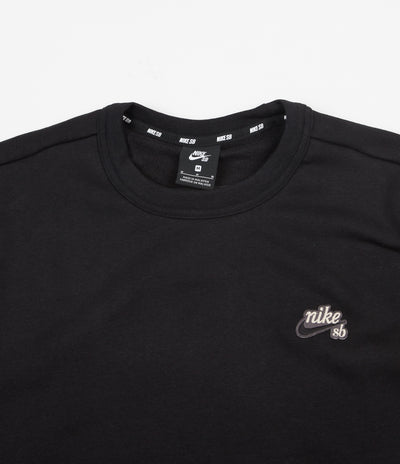 Nike SB Icon Crewneck Sweatshirt - Black / Desert Ore / Thunder Grey / Black