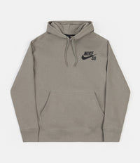 Nike SB Icon Essential Pullover Hoodie - Light Army / Black