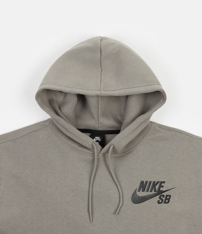 Nike SB Icon Essential Pullover Hoodie - Light Army / Black