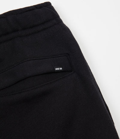 Nike SB Icon Fleece Sweatpants - Black / Black