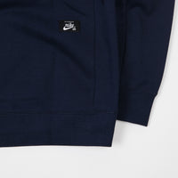 Nike SB Icon GFX Crewneck Sweatshirt - Obsidian / Red Crush thumbnail