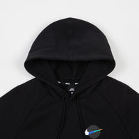 Nike SB Icon GFX Hoodie - Black / White thumbnail