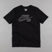 Nike SB Icon Grid T-Shirt - Black / Metallic Silver thumbnail