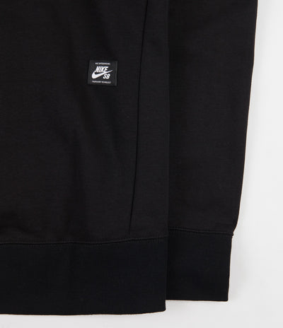 Nike SB Icon Hoodie - Black / White