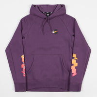 Nike SB Icon GFX Hoodie - Pro Purple / White thumbnail