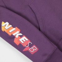 Nike SB Icon GFX Hoodie - Pro Purple / White thumbnail