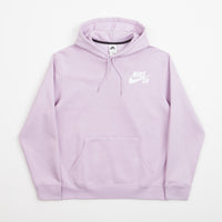 Nike SB Icon Logo Hoodie - Doll / White thumbnail