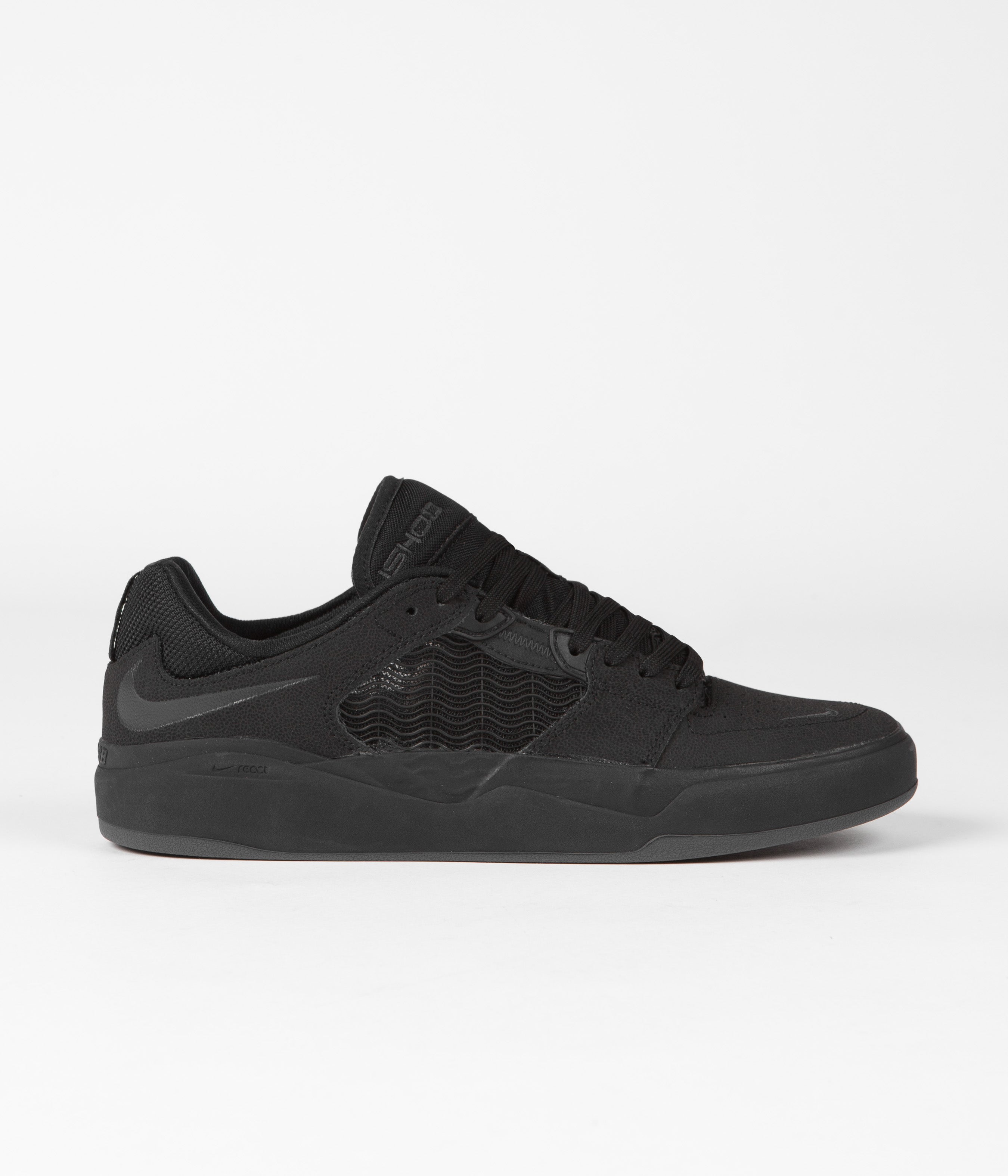 Nike SB Ishod Premium Shoes - Black / Black - Black - Black | Flatspot