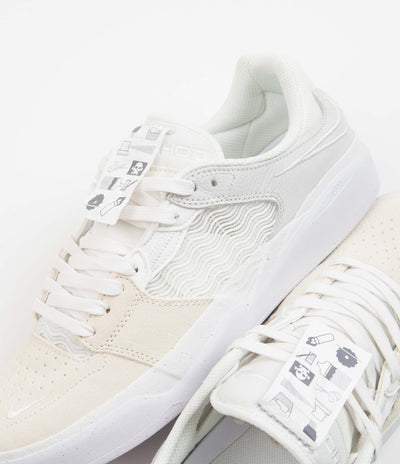 Nike SB Ishod Premium Shoes - Summit White / Summit White - Summit White