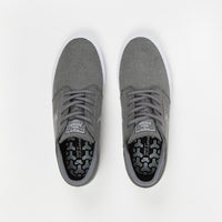 Nike SB Janoski Flyleather Shoes - Tumbled Grey / White - Tumbled Grey - White thumbnail