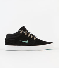 Nike SB Janoski Mid Remastered Premium Shoes - Black / Glacier Ice - Black - Summit White