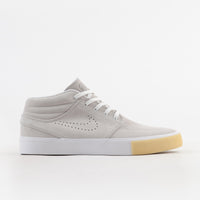 Nike SB Janoski Mid Remastered Shoes - White / White - Vast Grey - Gum Yellow thumbnail