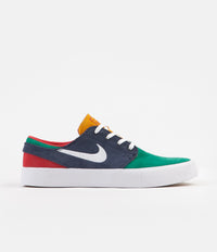 Nike SB Janoski Remastered Shoes - Lucid Green / White - Obsidian