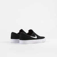 Nike SB Janoski Slip On Remastered Shoes - Black / White - White thumbnail