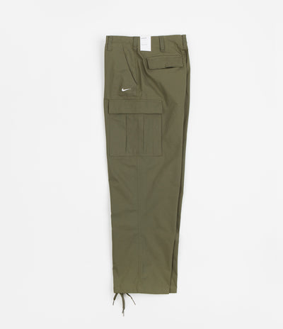 Nike SB Kearny Cargo Pants - Medium Olive / White