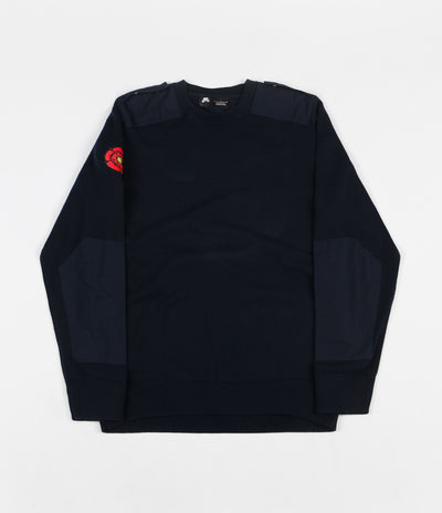 Nike SB Lance Mountain Knitted Crewneck Sweatshirt - Dark Obsidian