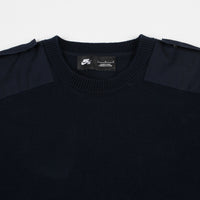 Nike SB Lance Mountain Knitted Crewneck Sweatshirt - Dark Obsidian thumbnail