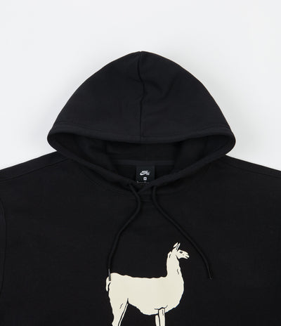 Nike SB Llama Hoodie - Black / Coconut Milk