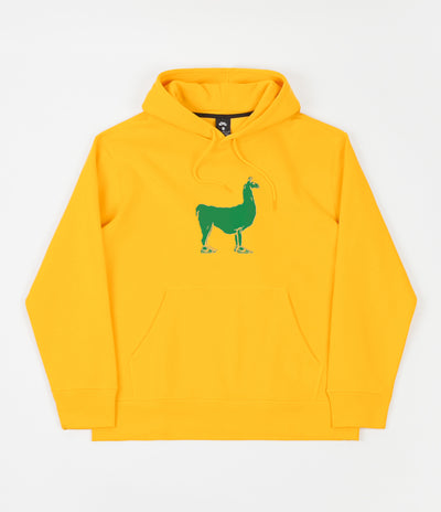 Nike SB Llama Hoodie - University Gold / Stadium Green