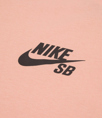 Nike SB Logo T-Shirt - Light Madder Root