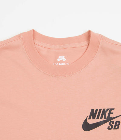 Nike SB Logo T-Shirt - Light Madder Root