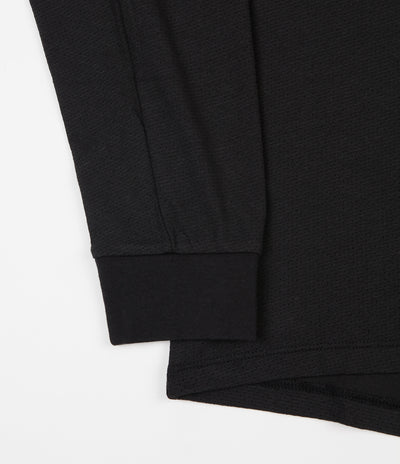 Nike SB Mesh Long Sleeve T-Shirt - Black / White