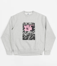 Nike SB Natural Border Crewneck Sweatshirt - Grey Heather