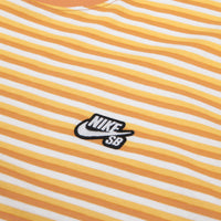 Nike SB Nike Stripe T-Shirt - White / Cinder Orange / White thumbnail