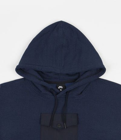 Nike SB Pocket Hoodie - Dark Obsidian / Dark Obsidian