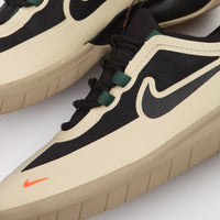 Nike SB Nyjah Free 2 Shoes - Rattan / Black - Noble Green - Safety Orange thumbnail