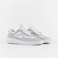 Nike SB Nyjah Free 2 Shoes - Sky Grey / White - Sky Grey - Metallic Gold thumbnail