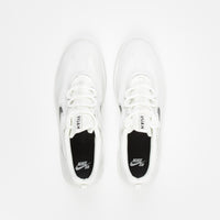 Nike SB Nyjah Free 2 Shoes - Summit White / Black - Summit White thumbnail