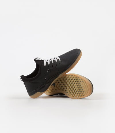 Nike SB Nyjah Free Shoes - Black / Gum Light Brown