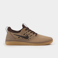 Nike SB Nyjah Free Shoes - Gum Dark Brown / Baroque Brown thumbnail