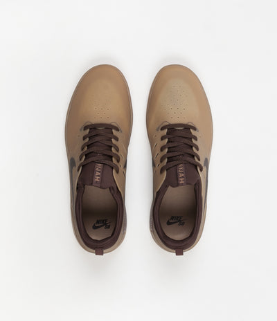 Nike SB Nyjah Free Shoes - Gum Dark Brown / Baroque Brown