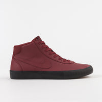 Nike SB Orange Label Bruin High 'L. Baker' Shoes - Team Red / Night Maroon - Black thumbnail