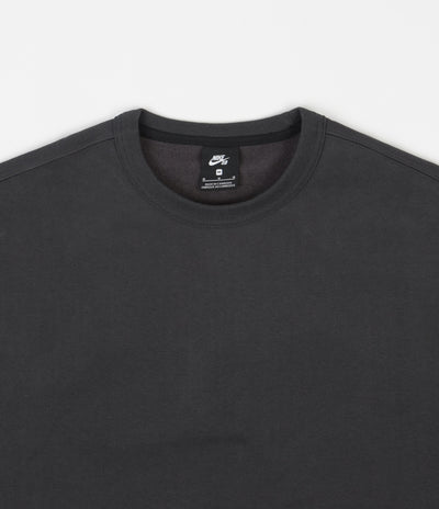 Nike SB Orange Label Crewneck Sweatshirt - Dark Smoke Grey / Smoke Grey