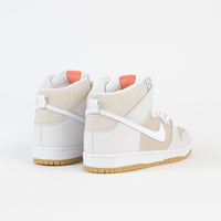 Nike SB Orange Label Dunk High Pro Shoes - Natural / White - Natural - Natural thumbnail