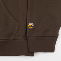 Nike SB Orange Label Oski Hoodie - Baroque Brown thumbnail