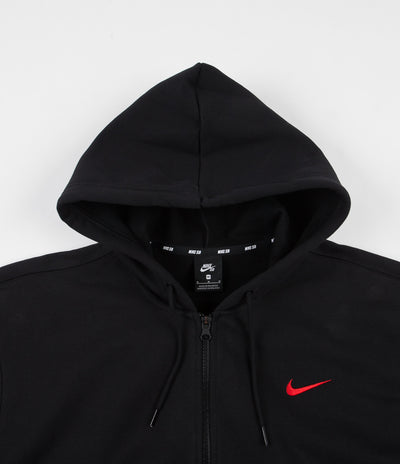 Nike SB Orange Label 'Oski' Hoodie - Black / University Red