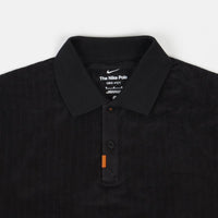 Nike SB Orange Label Polo Shirt - Black / Black thumbnail