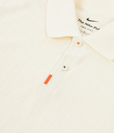 Nike SB Orange Label Polo Shirt - Coconut Milk / White