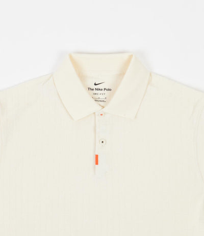 Nike SB Orange Label Polo Shirt - Coconut Milk / White