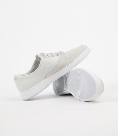 Nike SB P-Rod X Shoes - White / Pure Platinum / Black