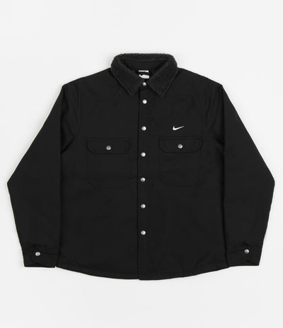 Nike SB Padded Flannel Jacket - Black / Off Noir / White