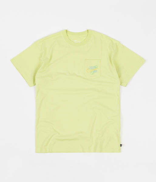 Nike SB Paradise Pocket T-Shirt - Limelight | Flatspot