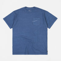 Nike SB Pocket Overdye T-Shirt - Mystic Navy / Birch Heather / White thumbnail